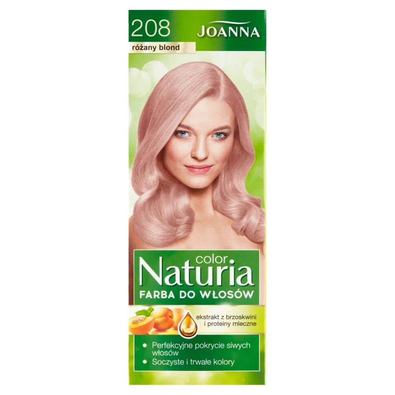 Joanna, vlasy Naturia Farba 208 Rose Blonde