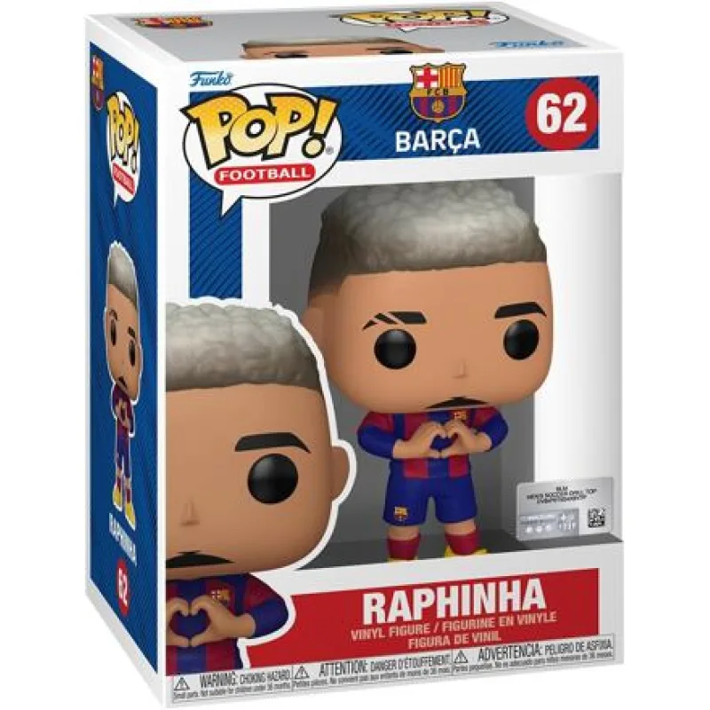 Funko Pop! Football – Raphinha #62 (Barcelona)