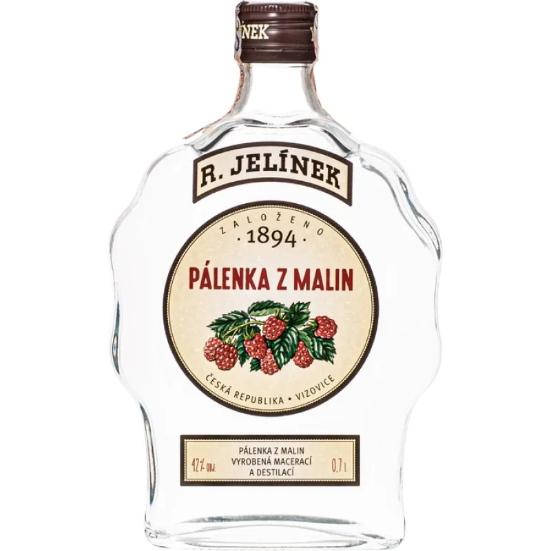 Rudolf Jelínek Pálenka z Malin 42% 0,7l