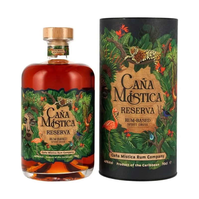 Caña Mistica Reserva 40% 0,7 l (tuba)