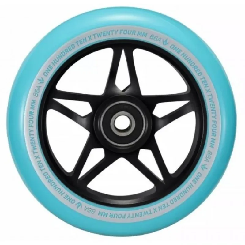 Blunt S3 110 mm Wheel - Black / Teal