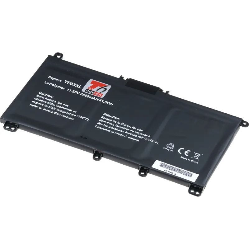 Baterie T6 Power HP Pavilion 14-cd000, 15-cc000, 15-cd000 serie, 3600mAh, 41Wh, 3cell, Li-pol NBHP0132