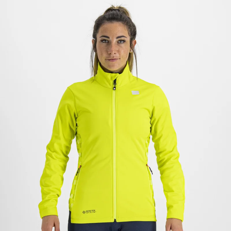 Běžecká bunda dámská Sportful Squadra neonová