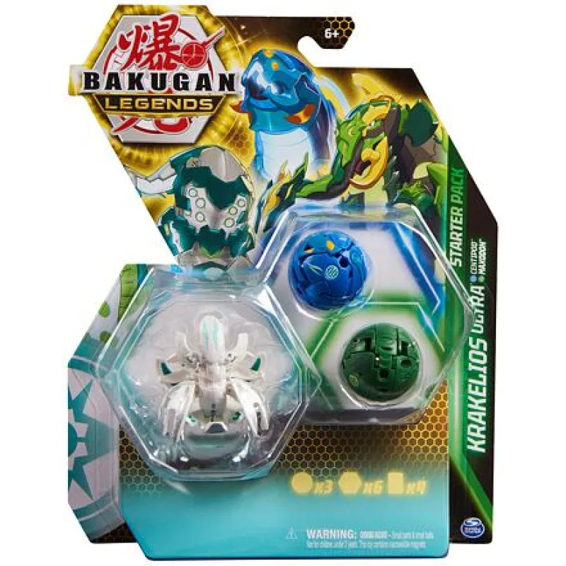 Spin Master Bakugan Legends Startovací sada – Haos Krakelios Ultra