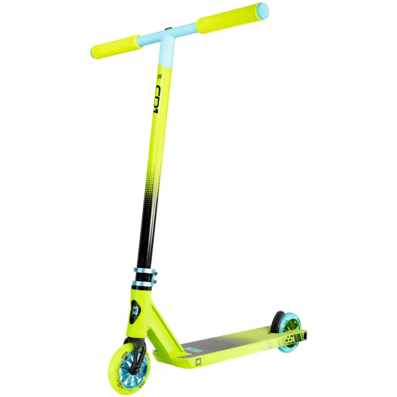 CORE CD1 Pro Scooter - Lime/Blue