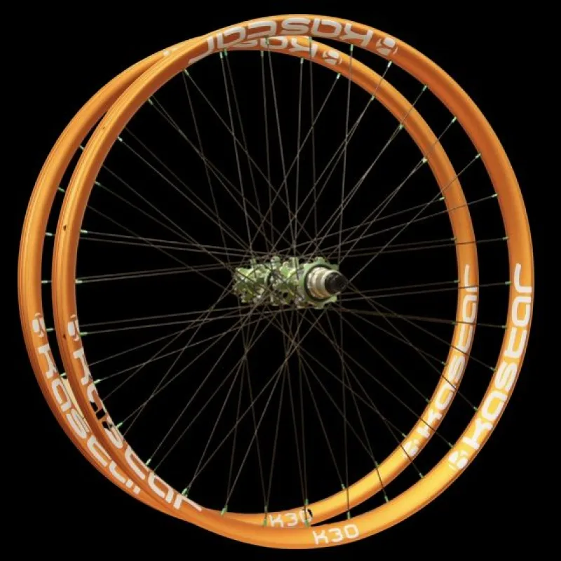 Zapletená kola KASTAR K30 29" 32d Green/Orange
