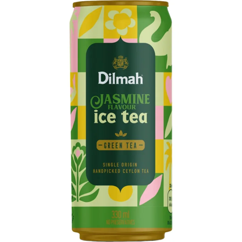 Dilmah Black Ice Tea Jasmine 0,33l