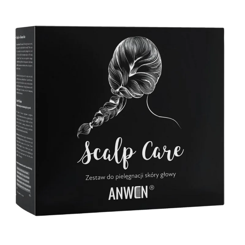 Anwen, Scalp Care Súprava starostlivosti o pokožku hlavy Grow Me Tender bylinné hrejivé masáže 150ml + Darling Clementine sérum na starostlivosť o pok