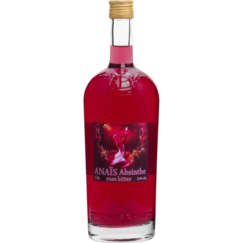 Bairnsfather Rose Bitter Absinthe 55% 1 l (čistá fľaša)