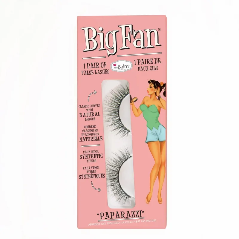 The Balm, Big Fan False Lashes umelé riasy na páse Paparazzi
