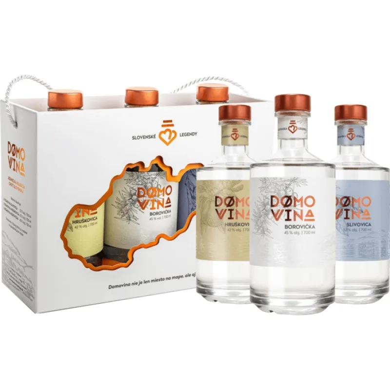 Domovina Set 3 x 0,7l 46,33% 2,1l