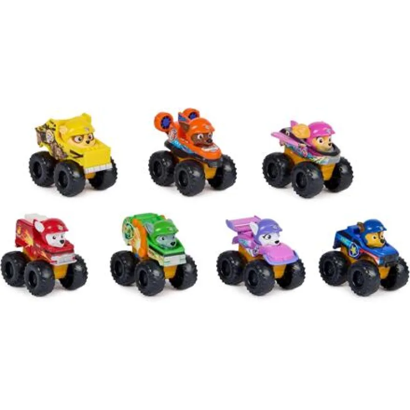 Spin Master Tlapková patrola balení 7 autíček Rescue Wheels