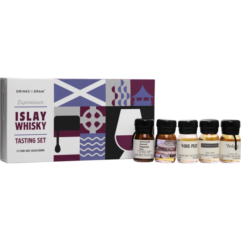 Drinks by the Dram Islay Whisky Tasting Set 2024 45,3% 0,15l
