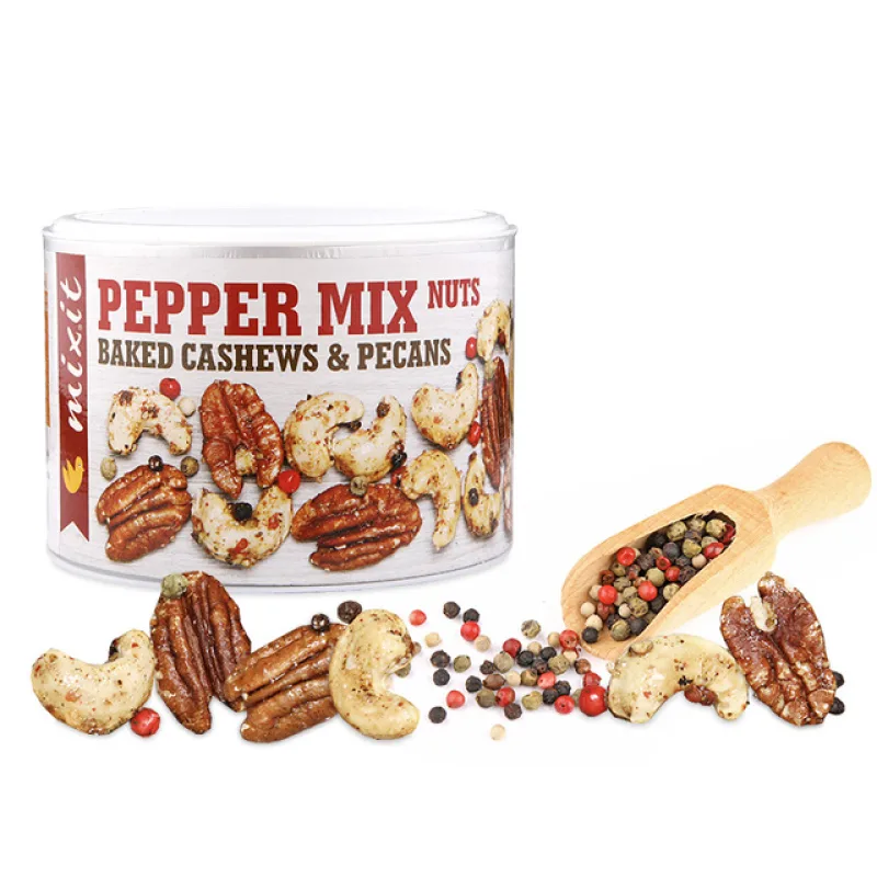Mixit Oriešky z pece - Štyri druhy korenia - 150g