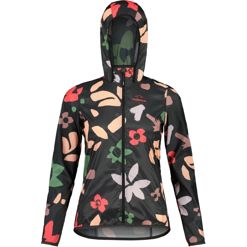 Cyklistická bunda dámská Maloja NelkenwurzM. deep black sundry