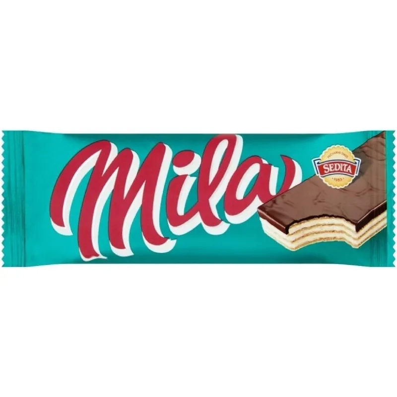 Sedita Mila polomáčané oblátky s mliečnou náplňou 50 g