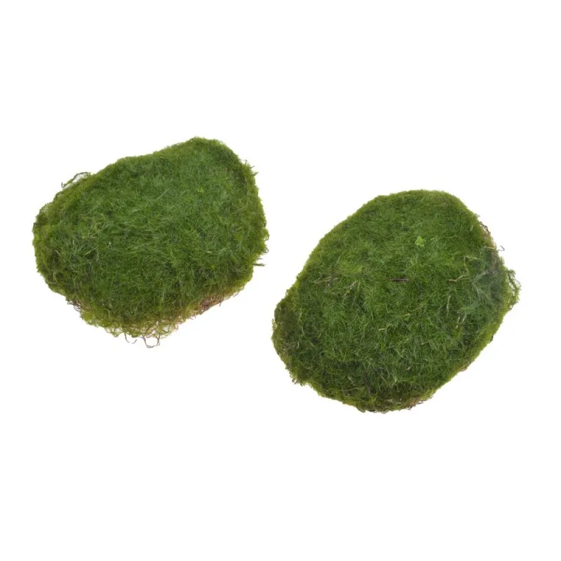 Umelý dekoračný mach - bochníky LUXE, sada 6ks