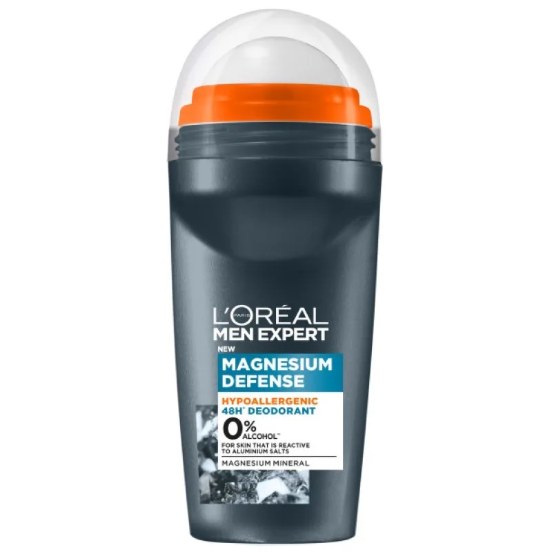 L'Oreal Paris, Hypoalergénny dezodorant Men Expert Magnesium Defense 50ml