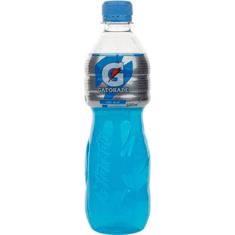 Gatorade Cool Blue s príchuťou maliny, 500ml, PET