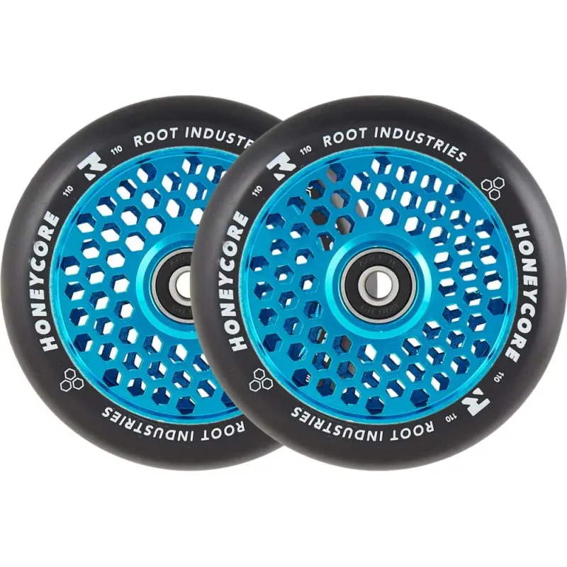Root Honeycore 110 mm Wheel Set - Blue 2 ks