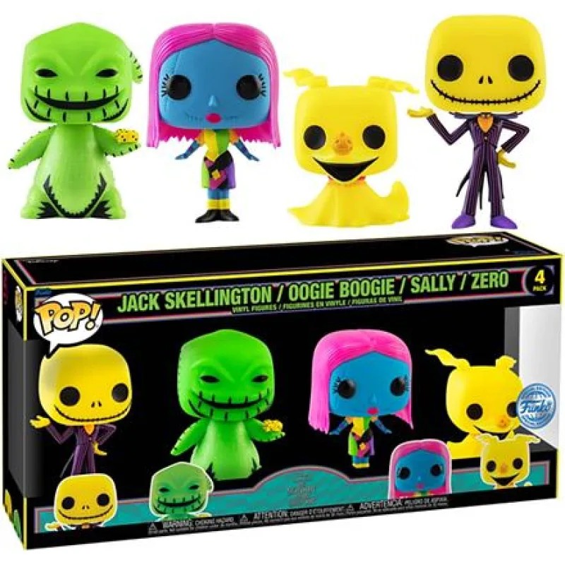 Funko POP! Nightmare before Christmas 4-Pack