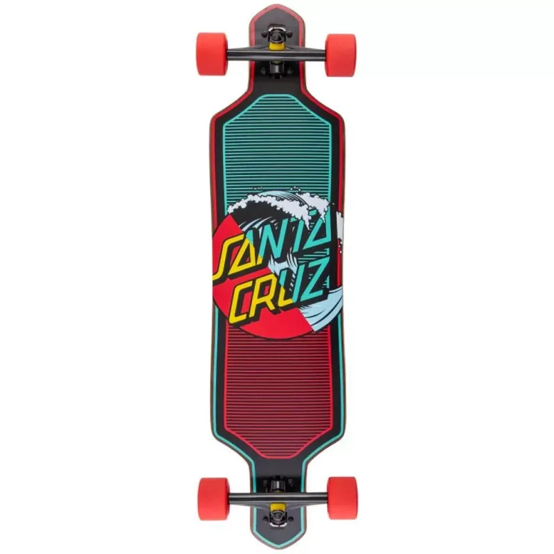 Santa Cruz Wave Dot Splice Drop Thru 36" Longboard