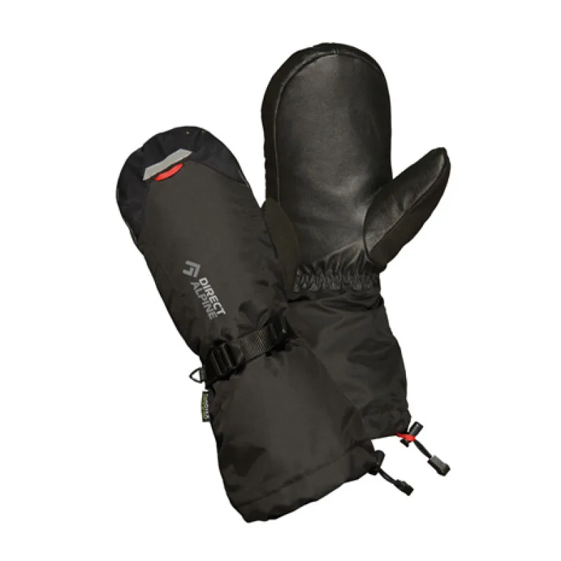 Sjezdové rukavice palčáky Direct alpine Thermo mitt black 2022/23
