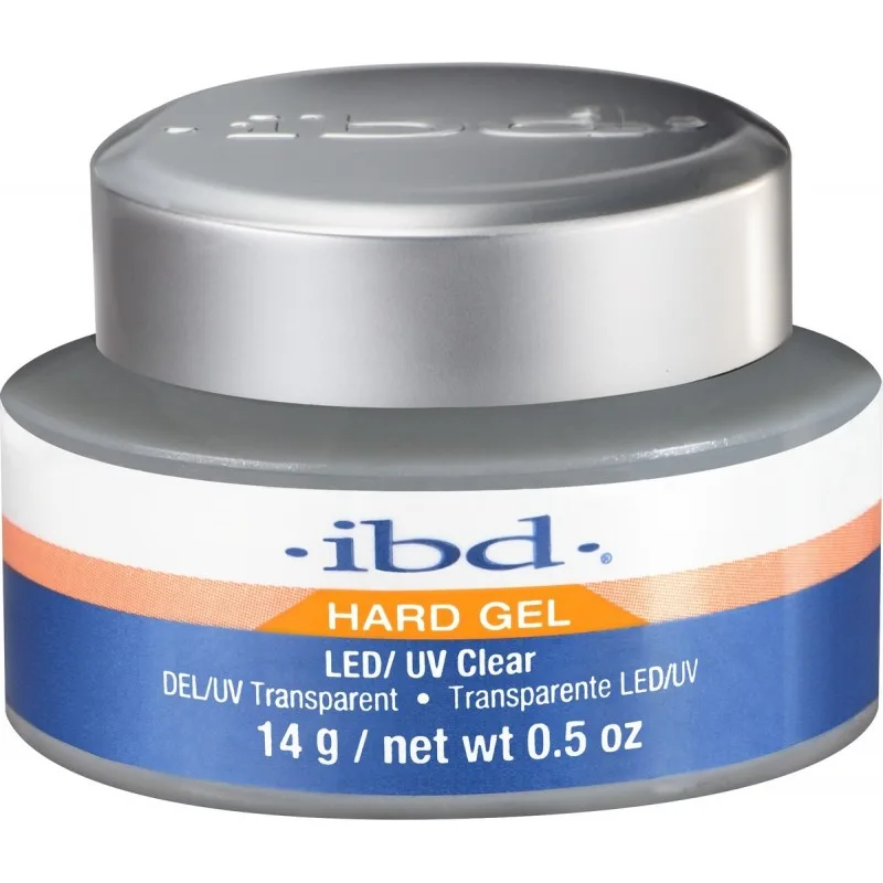 IBD Hard Gel LED/UV stavebný gél číry 14g