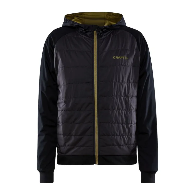 Dětská bunda Craft Adv Insulate hood junior 1909808-999632 černá 2022/23