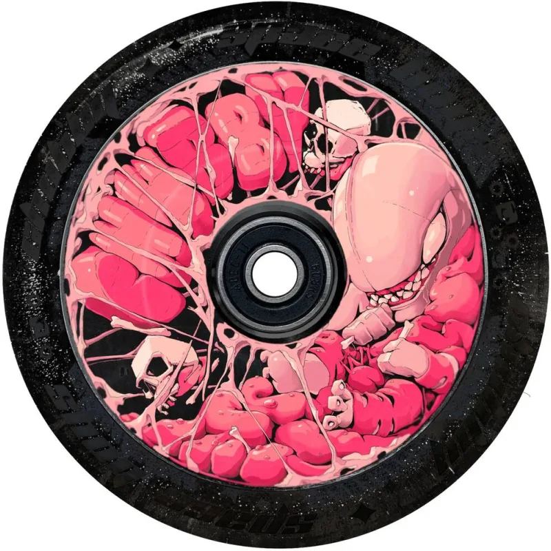 Chubby Spaceboys Pro Scooter Wheel - Gummy/Black Glitter