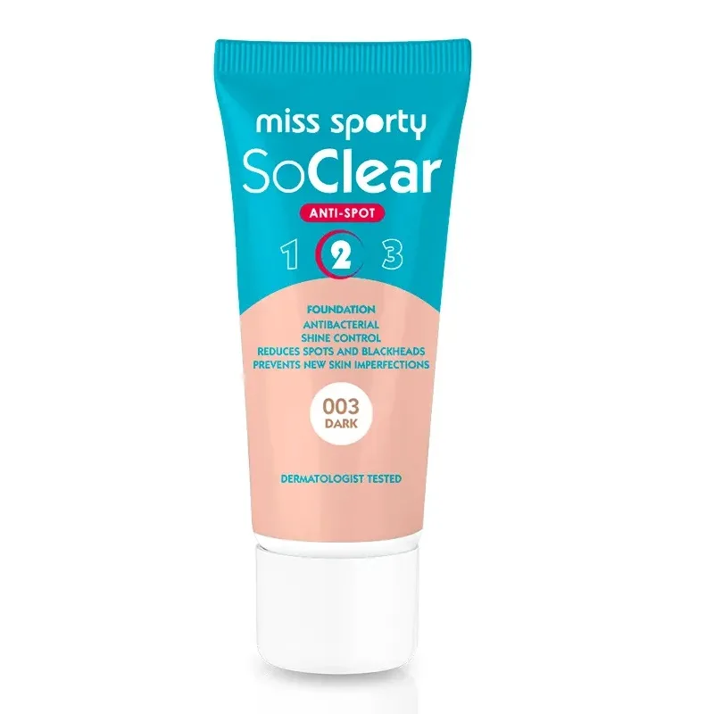 Miss Sporty, So Clear Anti-Spot 2 podkladový krém na maskovanie nedokonalostí 003 Dark 30ml