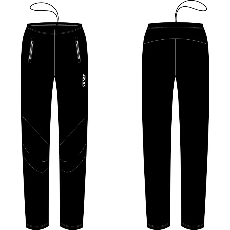Běžecké kalhoty KV+ Lahti pants black 21V117-1 2021/22