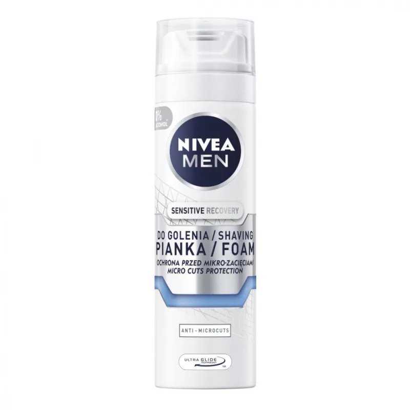 Nivea, Regeneračná pena na holenie Men Sensitive Recovery 200 ml