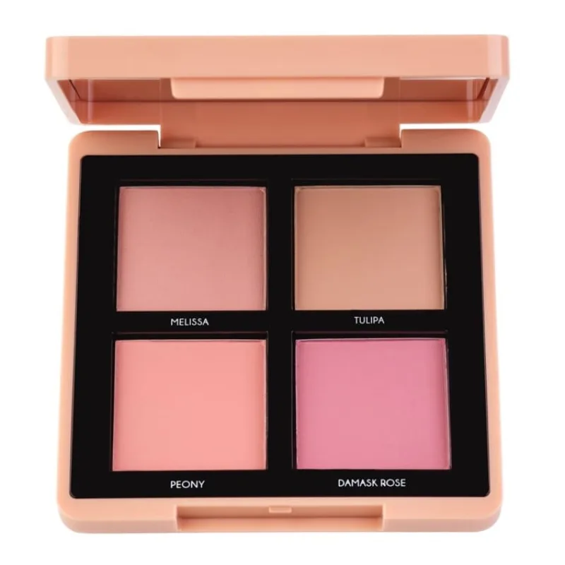Topface, Maestro Academy Blush Bouqet paleta líceniek 001, 8 g