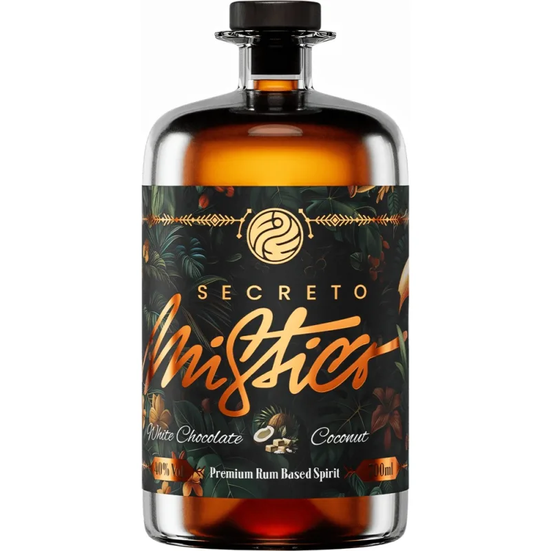 Secreto Mistico Dark Chocolate & Hazelnut 40% 0,7 L (čístá fľaša)