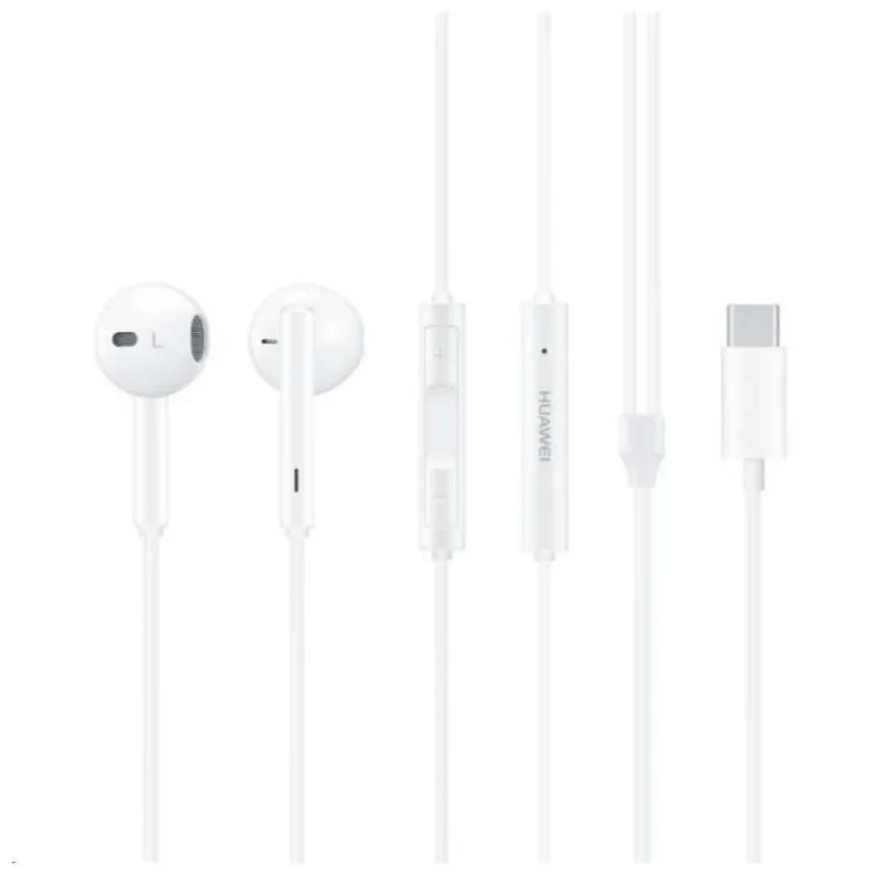 Huawei In-ear slúchadlá CM33, USB-C, White (55030088)