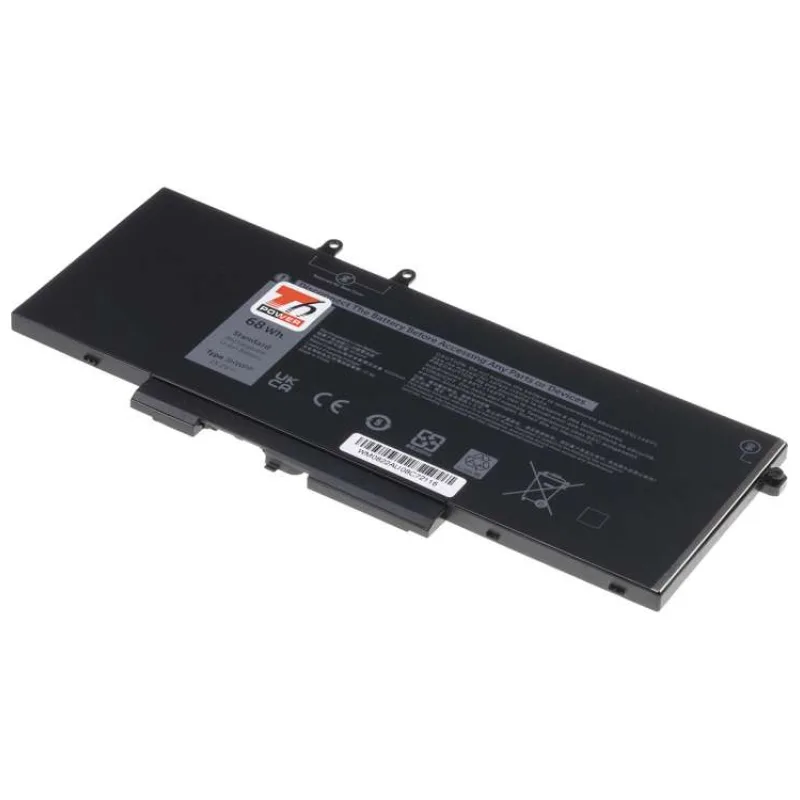 Batéria T6 Power pre Dell Latitude 5401, 5410, 5501, 5510, Precision 3550, 4470mAh, 68Wh, 4cell (NBDE0217)