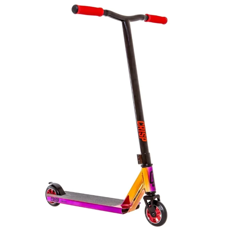 Freestylová kolobežka Crisp Switch Scooter - Purple / Orange / Red