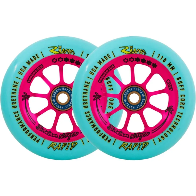 River Rapid Signature Pro Scooter Wheels 2-Pack - Brian Noyes