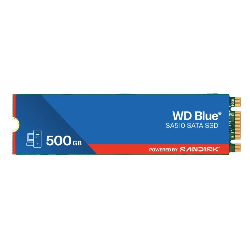 SANDISK WD Blue SA510 POWERED BY SANDISK/500GB/SSD/M.2 SATA/5R WDS500G3B0B