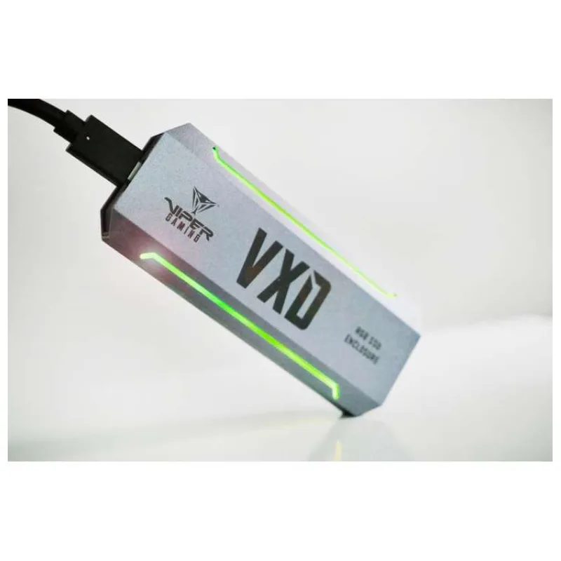 Patriot VXD externý box USB 3.2 M.2 NVMe SSD RGB (PV860UPRGM)