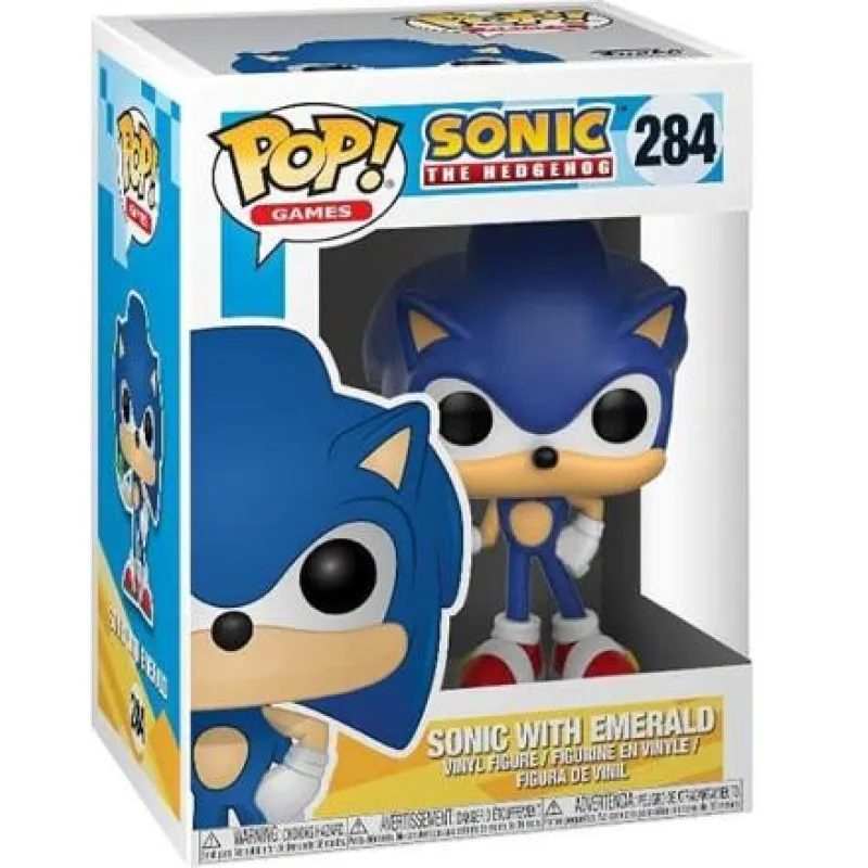 Ježek Sonic Funko POP! – Sonic se smaragdem #284