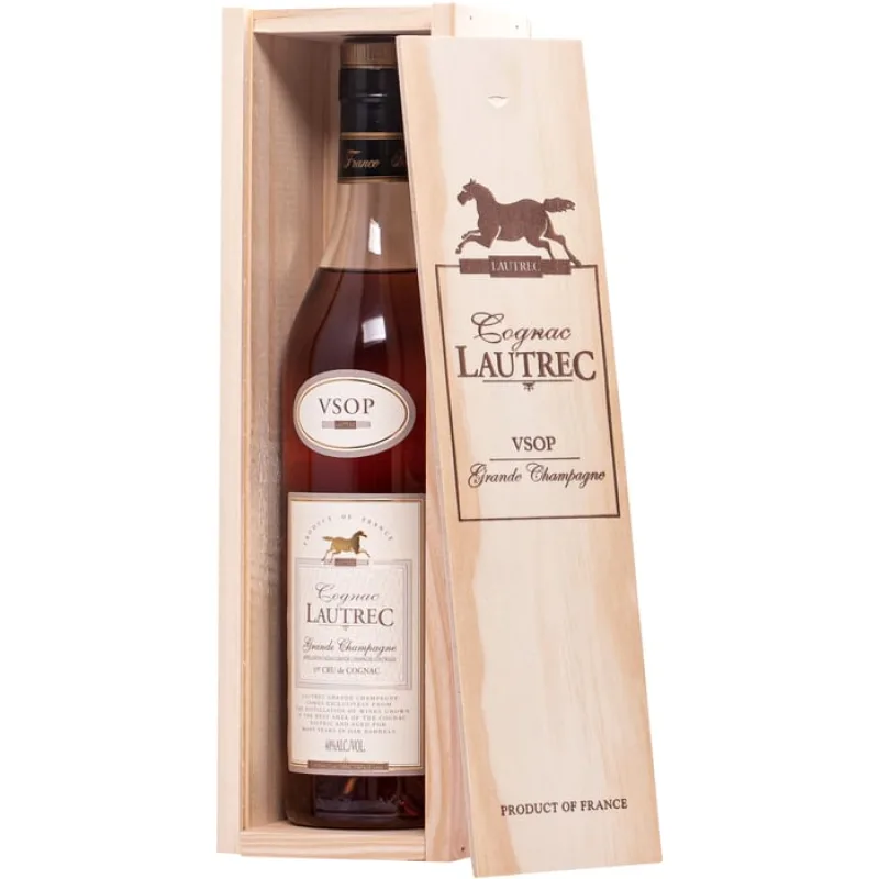 Lautrec V.S.O.P. Premier Cru Grande Champagne 40% 0,7 l (darčekové balenie kazeta)
