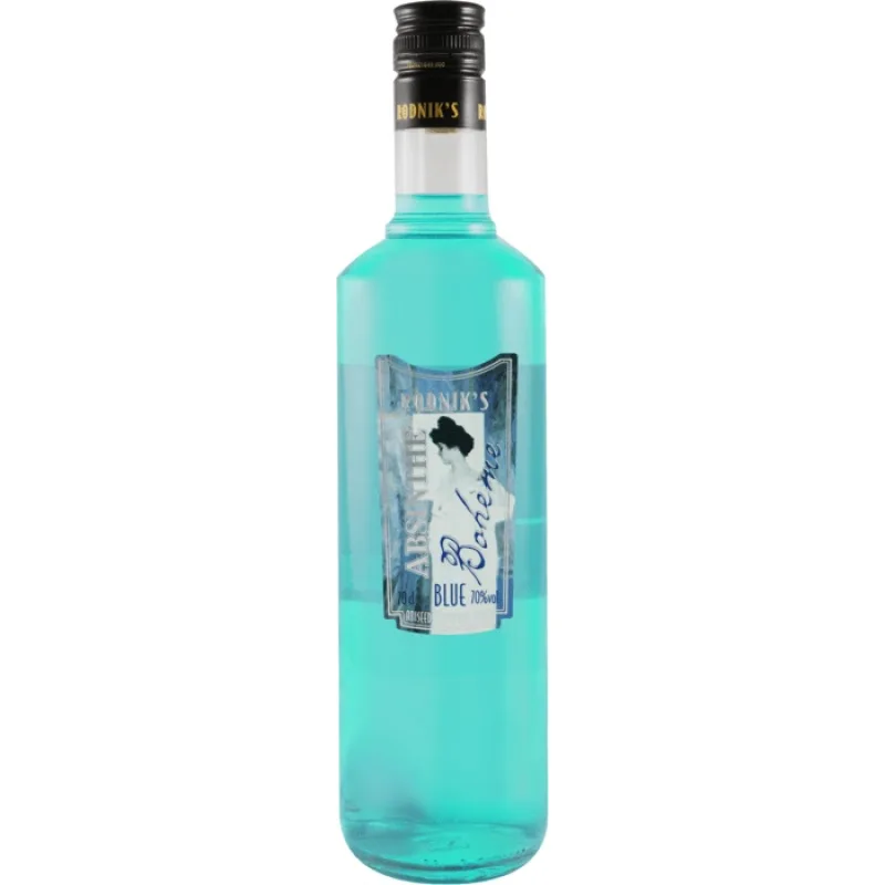 ABSINTH RODNIK´S BOHÉME BLUE 70% 0,7 l (čistá fľaša)