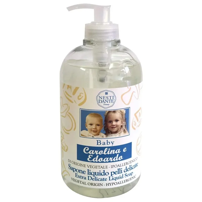Nesti Dante, Baby Carolina e Edoardo jemné tekuté mydlo 500ml