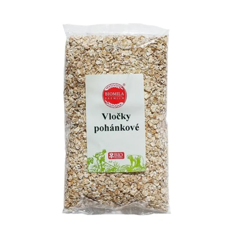 BIOMILA Pohánkové vločky BIO 250 g