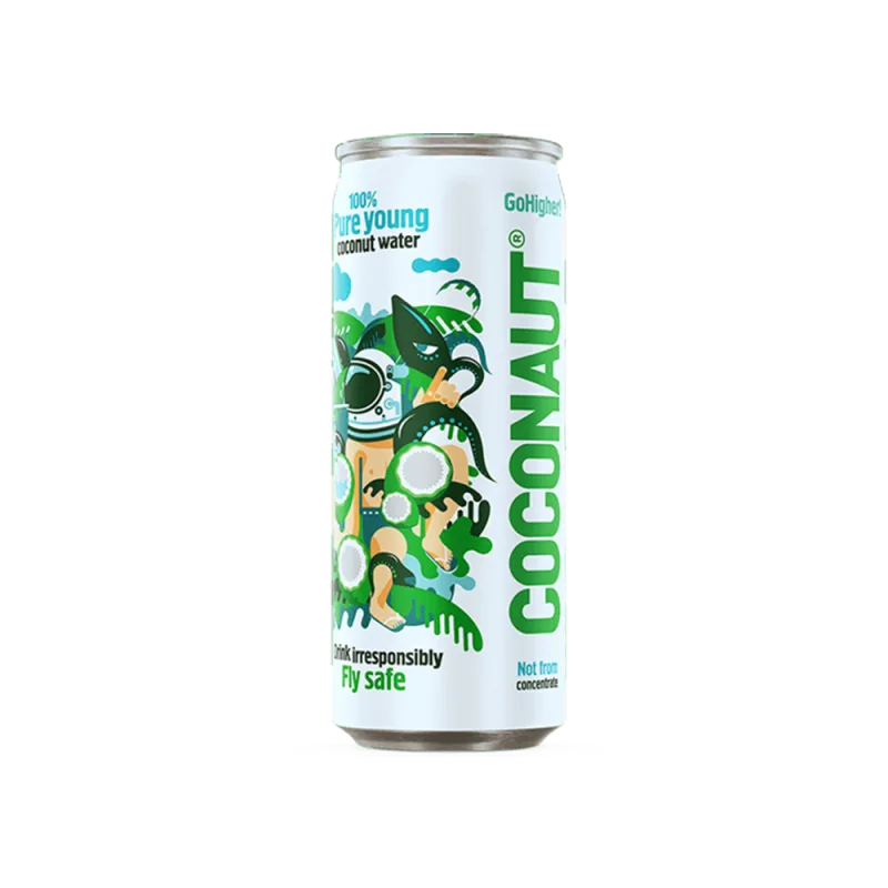 Coconaut GoHigher! 100 % kokosová voda 12x320 ml