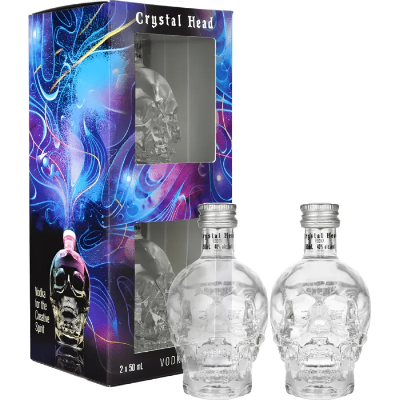 Crystal Head 40% 2 x 0,1 l (kartón)
