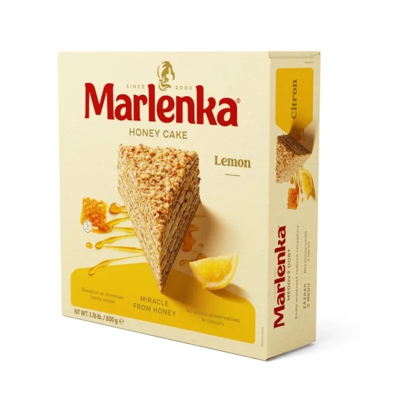 Marlenka Medová torta citrónová 800g