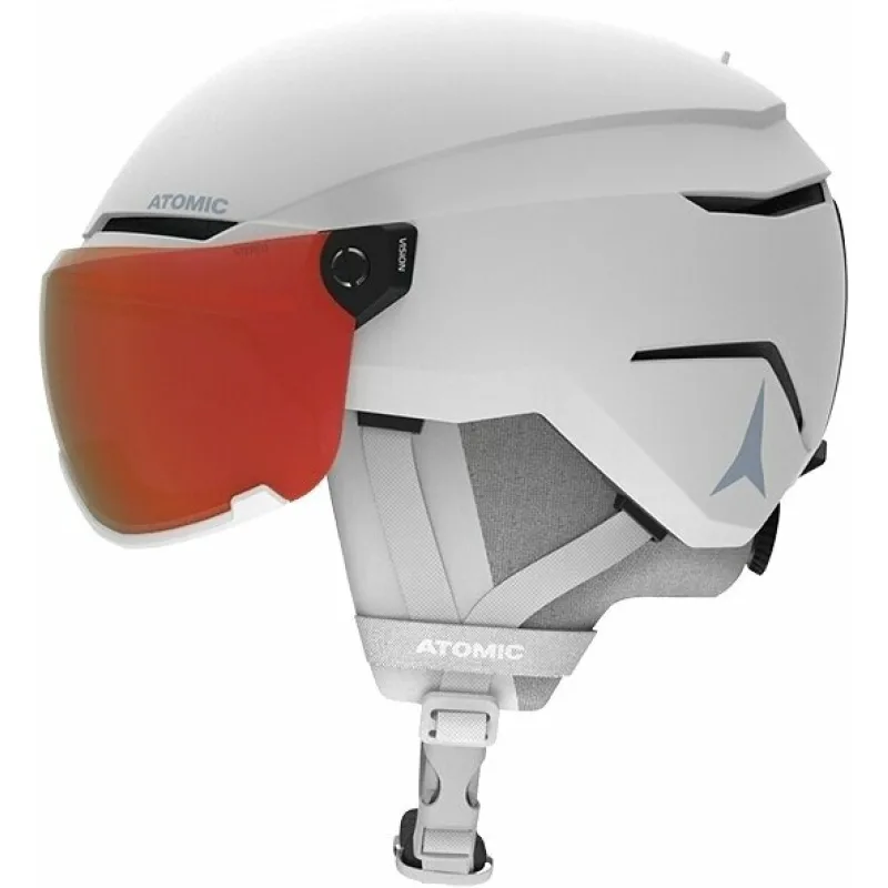 Lyžařská helma Atomic Savor Visor Photo white